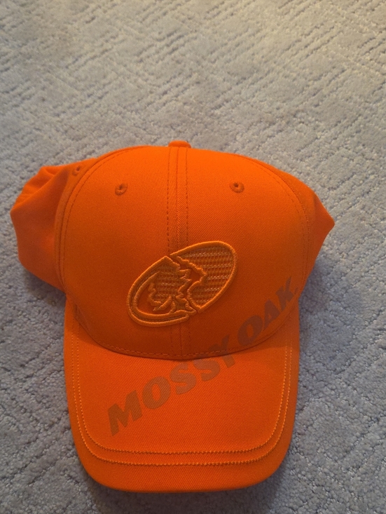 Mossy Oak Other - Mossy Oak High-Visibility Orange Embroidered Cap